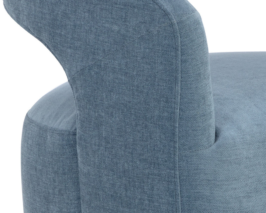 Lloret Wheeled Dining Armchair