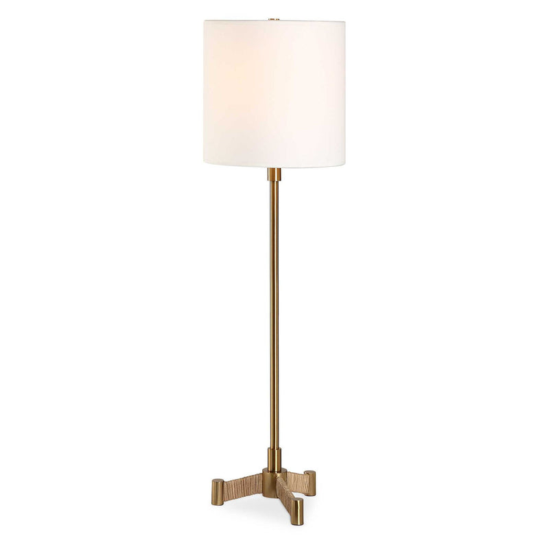 Lautoka - Brass Buffet Lamp