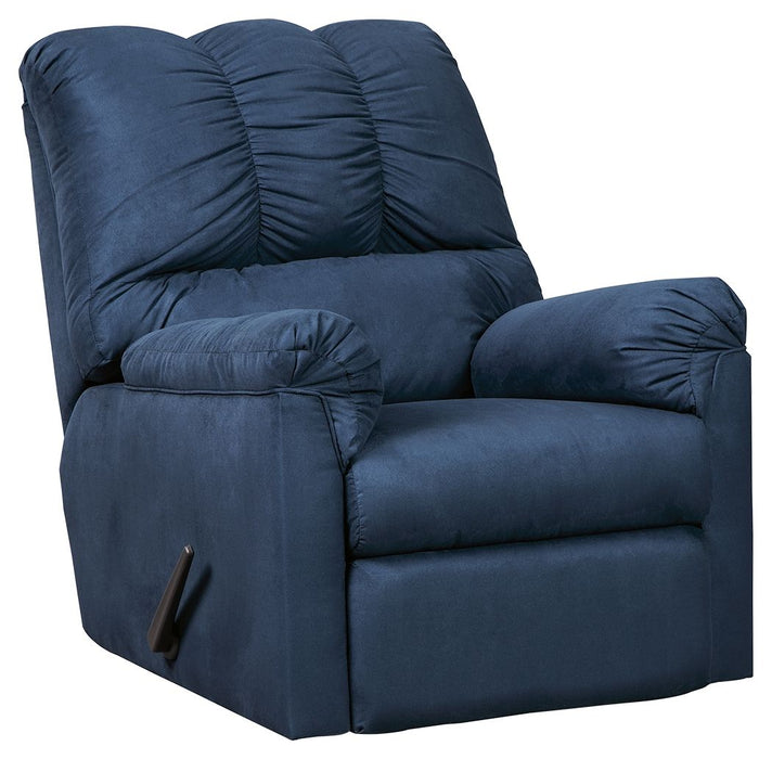 Darcy Rocker Recliner - Blue