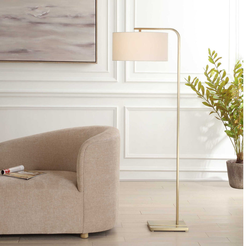 Laight - Floor Lamp - Antique Brass
