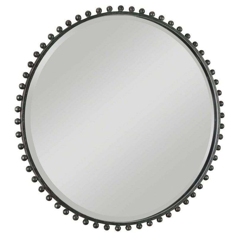 Taza - Round Iron Mirror