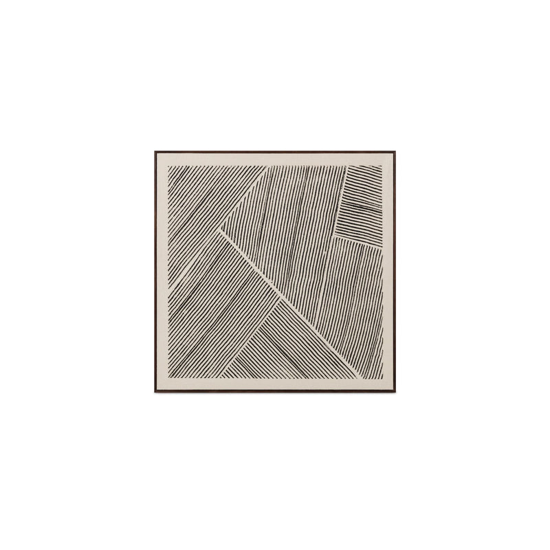 Fleet - Framed Painting - Multicolor