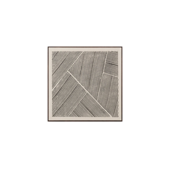 Fleet - Framed Painting - Multicolor