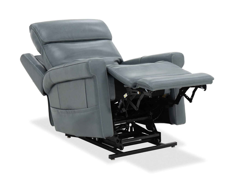 RC - Locke Lift Chair With Power Recline, Headrest And Lumbar - Blue