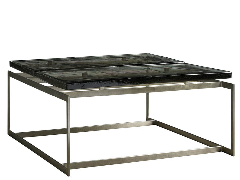 Avaline - Jordan Cocktail Table - Silver