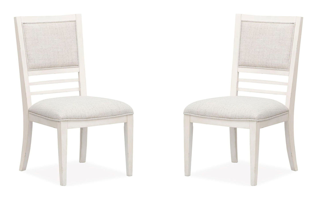 Echo Isles - Upholstered Side Chair (Set of 2) - Sea Pearl And Driftwood
