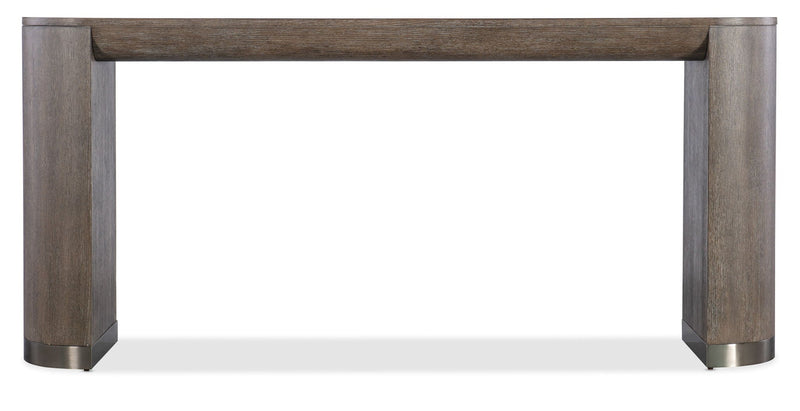 Modern Mood - Mink Console Table - Dark Brown / Dark Gray