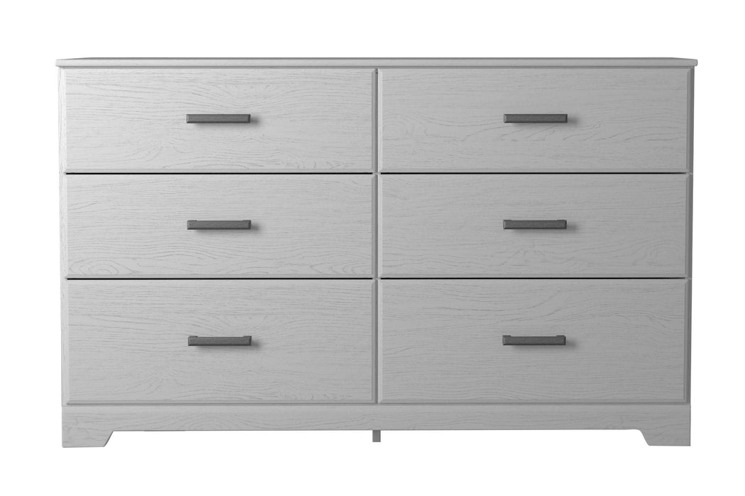 Stelsie - Six Drawer Dresser - White