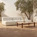 Sunseeker - 3 Piece Outdoor Sofa - Brown Stripe