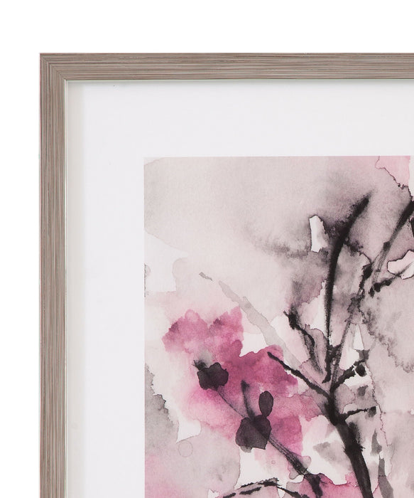 The Blossoms Framed Print (Set of 2) - Pink