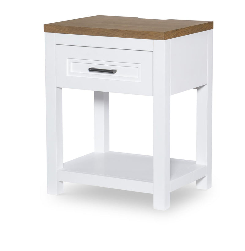Franklin - Open Nightstand - White