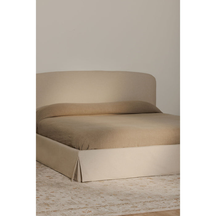Joan - King Storage Bed - Cream
