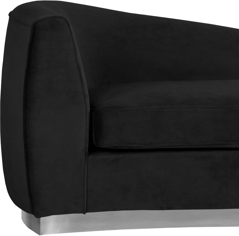 Julian - Chaise with Chrome Base