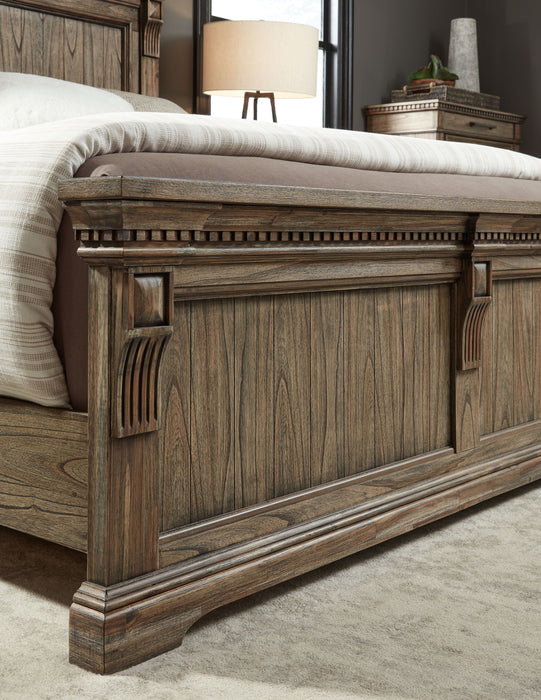 Markenburg Brown Panel Bed