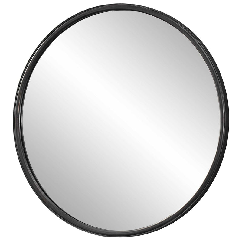 Dawsyn - Round Mirror - Black