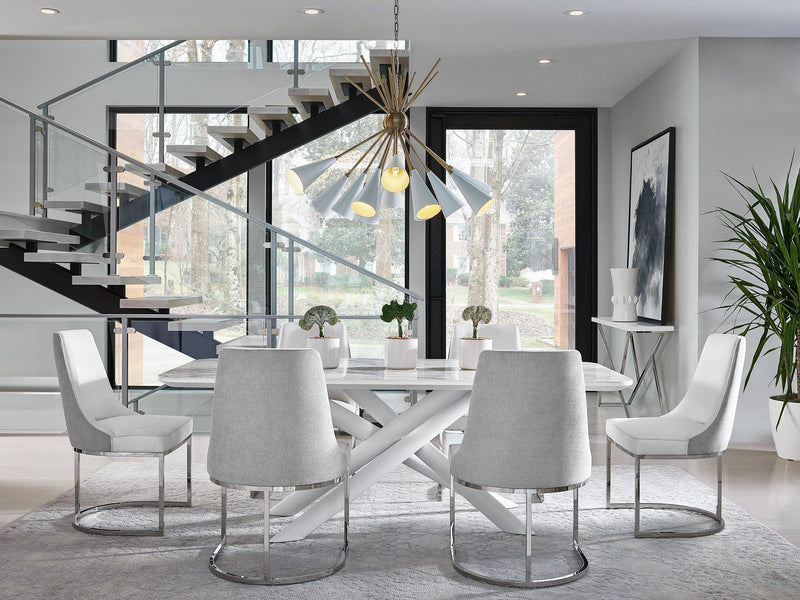 Modern Colt Dining Chair White