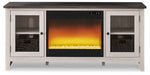 Dorrinson - TV Stand With Fireplace Insert