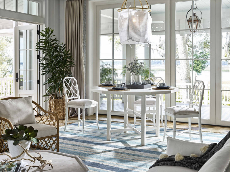 Getaway Grenada Round Dining Table White