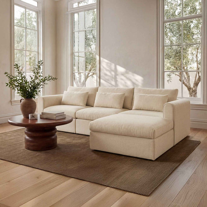 Swift - Lounge Modular Sectional - Light Beige