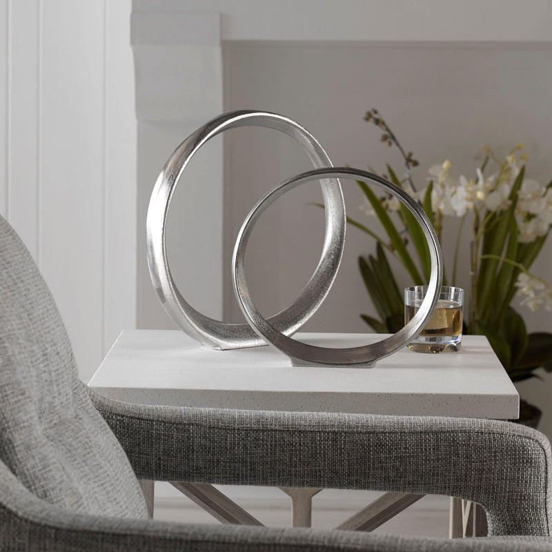 Orbits - Ring Sculptures (Set of 2)