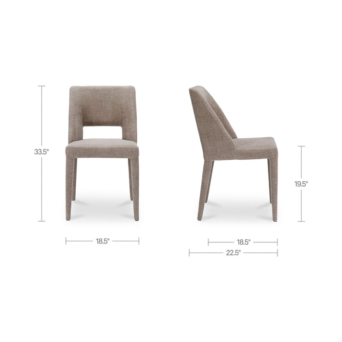 Joyce - Dining Chair (Set of 2) - Light Brown