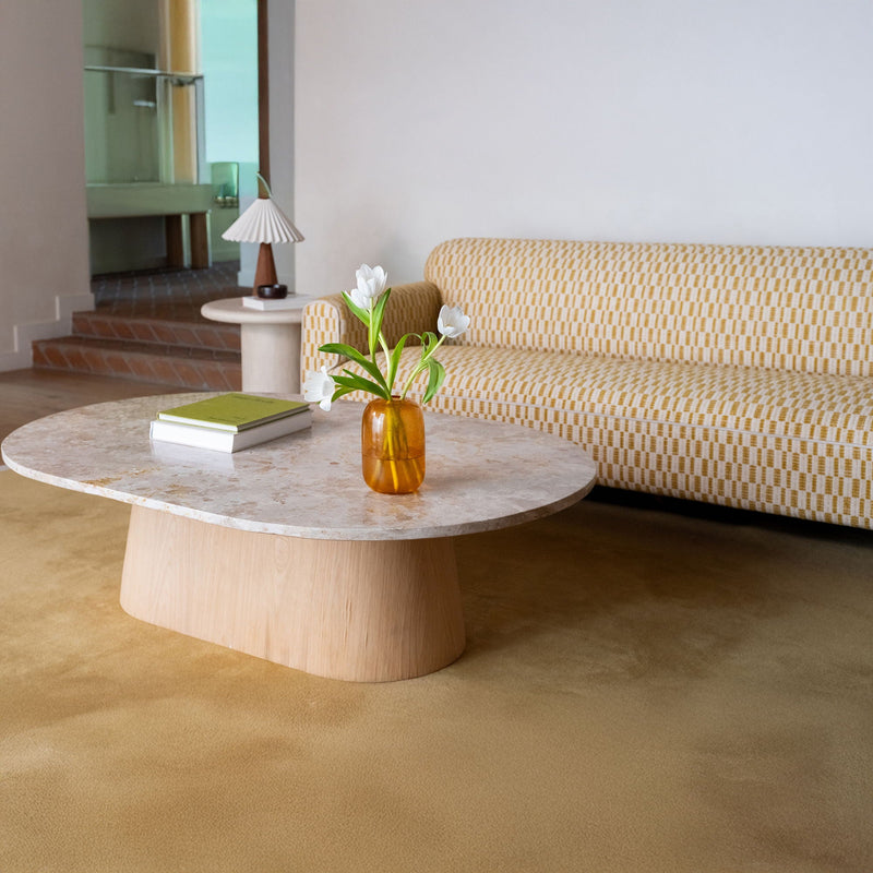 Carly - Coffee Table - Panther Stone
