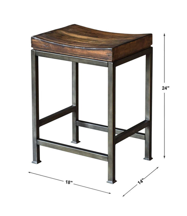Beck - Industrial Bar Stool