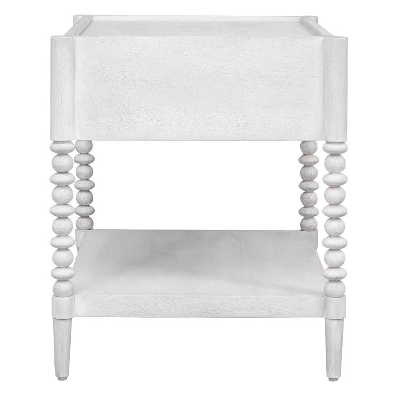Bales - Side Table - Off-White