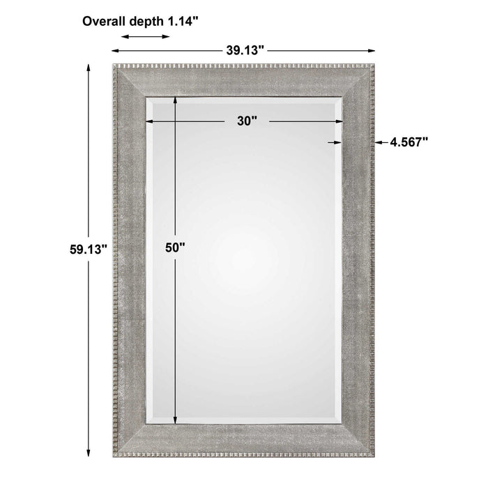 Leiston - Metallic Mirror - Silver