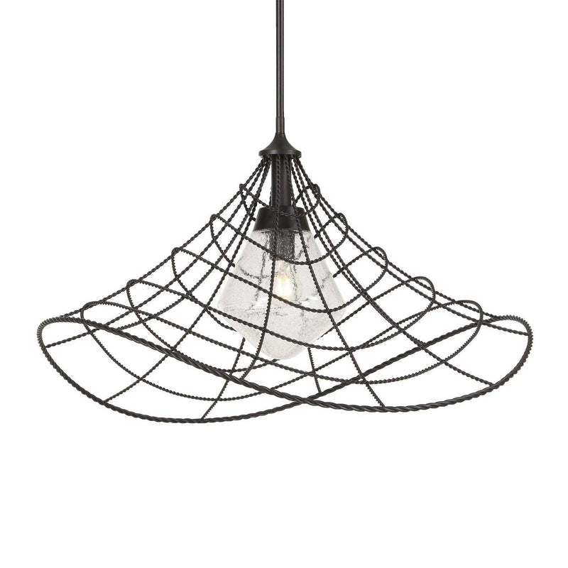 Whirlwind - 1 Light Indoor-Outdoor Pendant - Dark Bronze