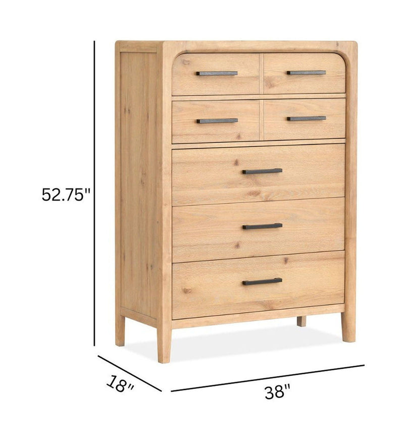 Somerset - Drawer Chest - Butternut