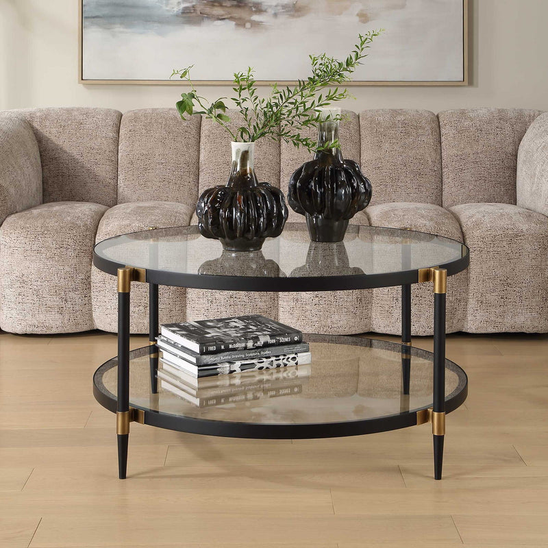 Chadid - Round Glass Table