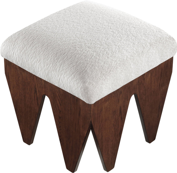 Altair - Fabric Bench - Dark Brown Base