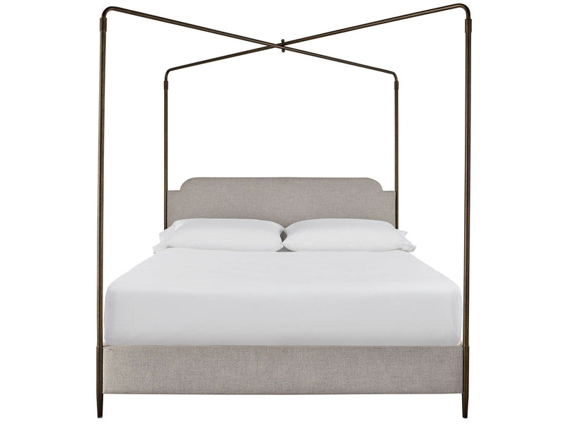 Past Forward Poster Bed Pearl Silver