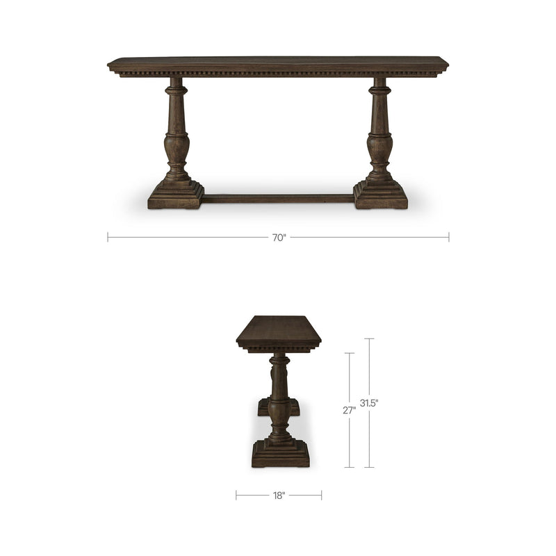 Everson - Console Table - Brown
