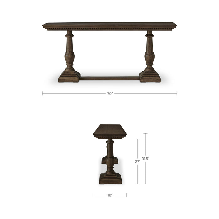 Everson - Console Table - Brown