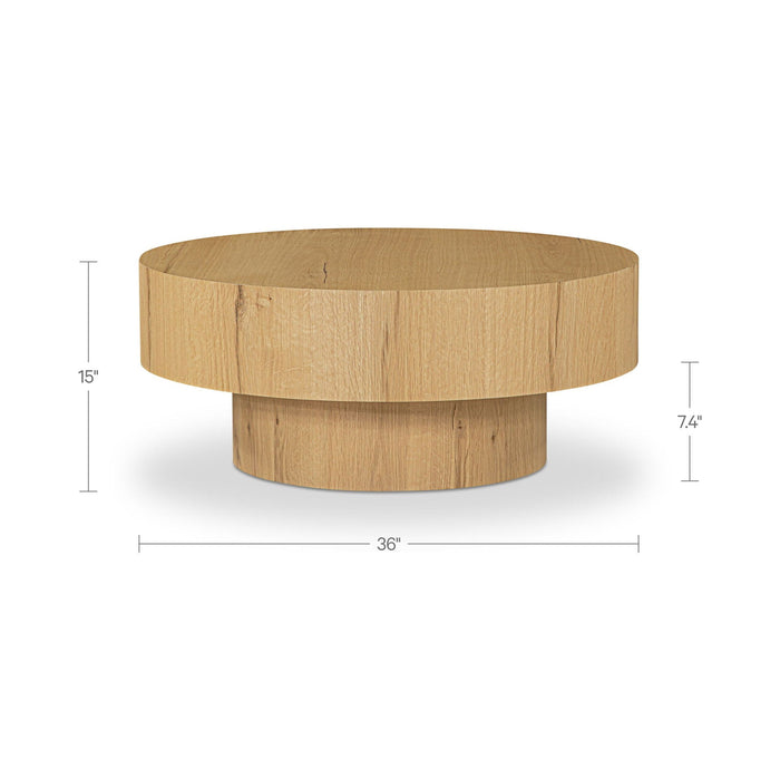 Corey - Coffee Table - Rustic Oak