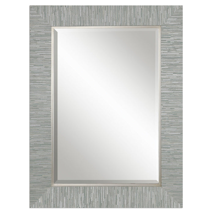 Belaya Wood Mirror Gray