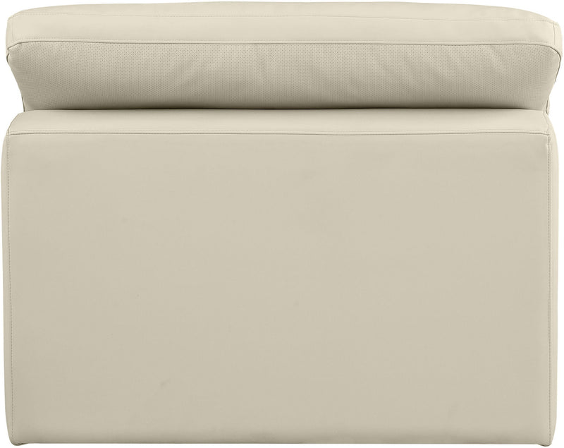 Comfy - Faux Leather Armless Chair