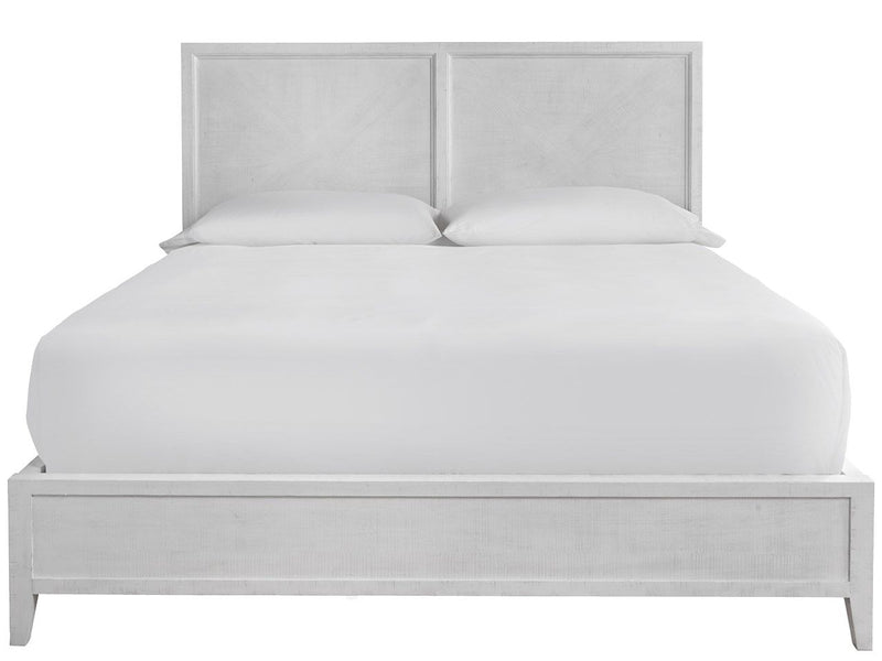 Modern Farmhouse Ames Bed Pearl Silver