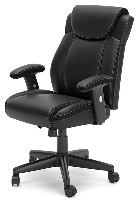 Corbindale Home Office Swivel Desk Chair - Black