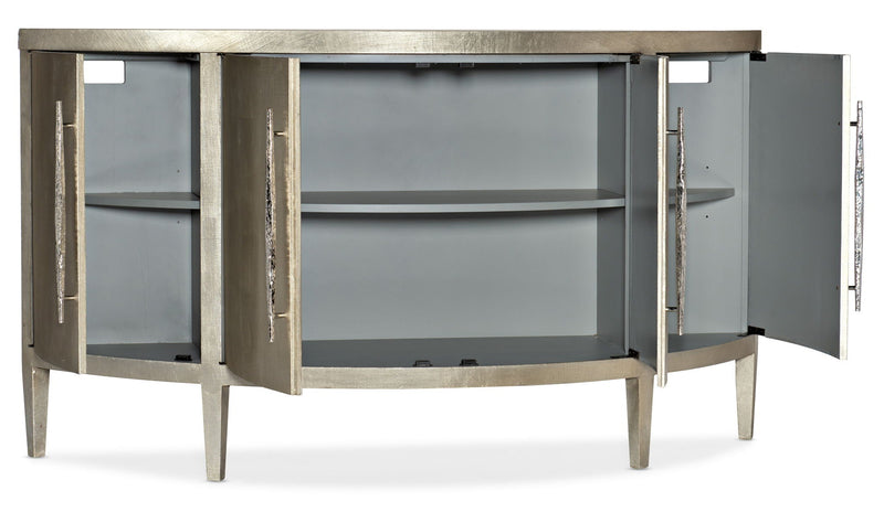 Melange - Amberly Credenza - Silver