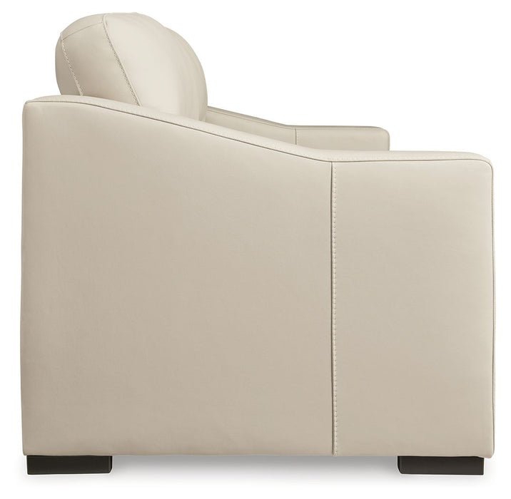 Treasure Trove - Sofa - Leather Match - Almond