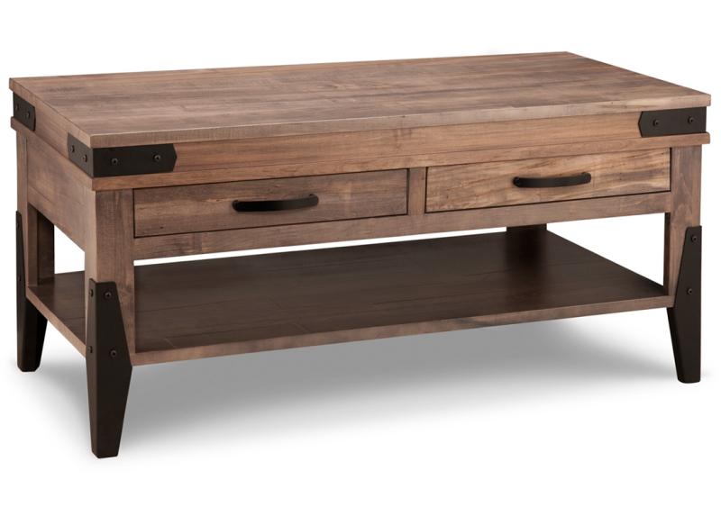 Chattanooga  Coffee Table Collection with 2 Drawers and Shelf