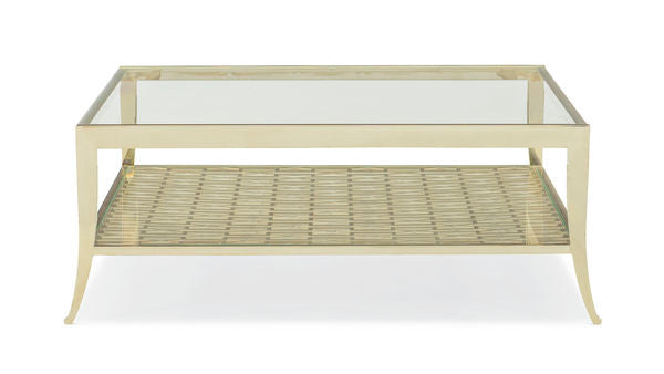PATTERN RECOGNITION COCKTAIL TABLE