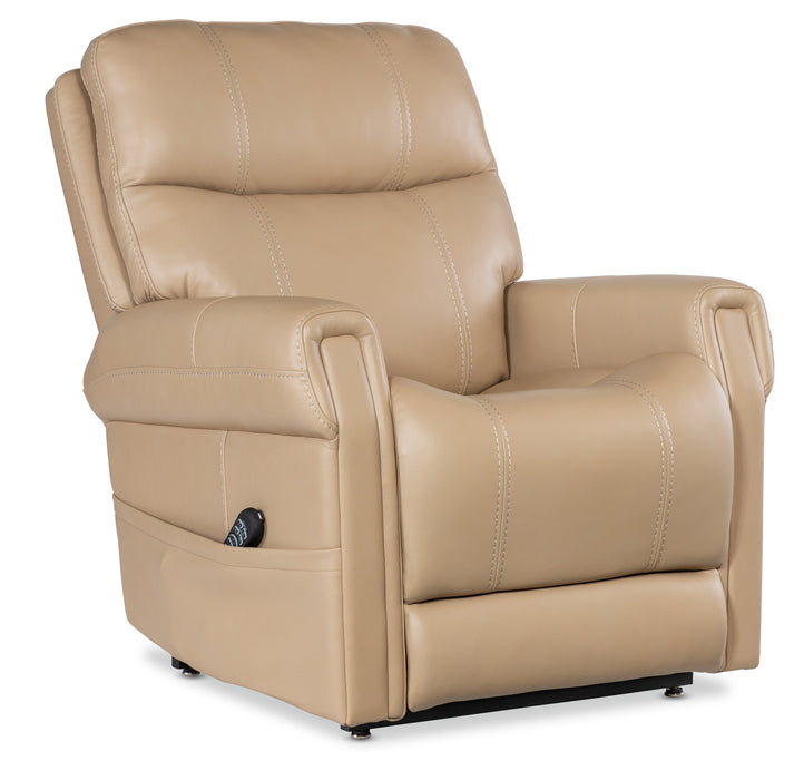 Carroll Power Recliner with Power Headrest, Lumbar & Lift