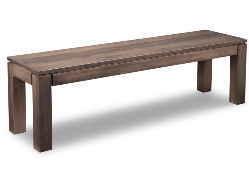 Contempo Leg Bench Collection with Wood Seat