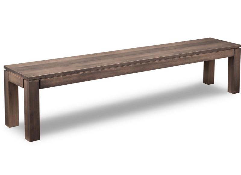 Contempo Leg Bench Collection with Wood Seat