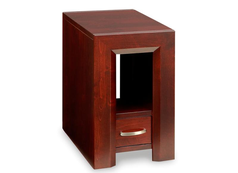 Contempo  End Table Collection with Drawer and Shelf