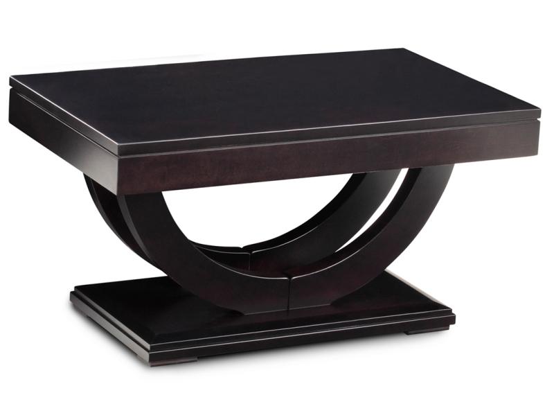 Contempo Pedestal Coffee Table Collection